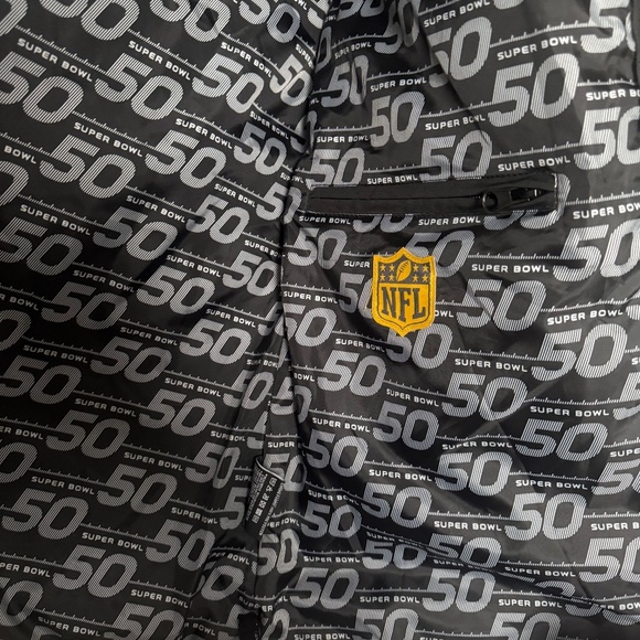 NFL Super Bowl 50 Commemorative Warm Cozy Quilted Women’s Vest - Picture 5 of 7